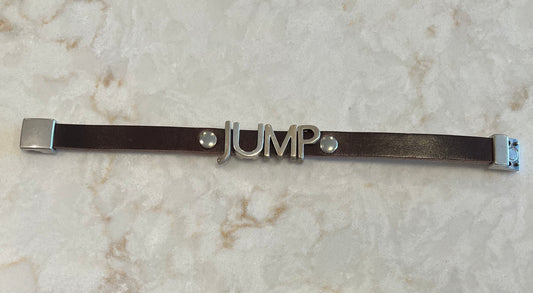 "JUMP" Leather Bracelet